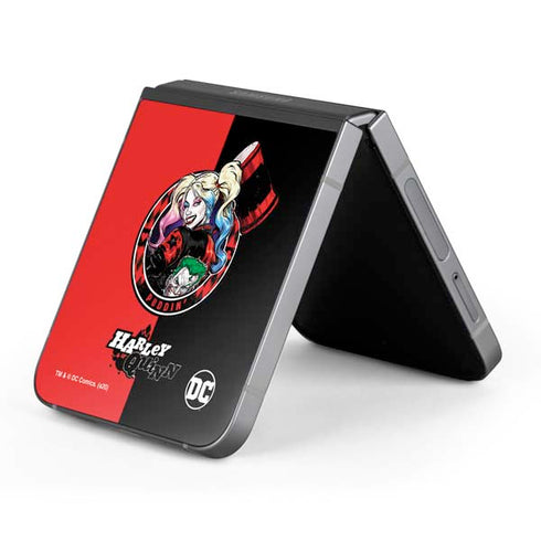 DC Comics Harley Quinn Puddin Galaxy Z Flip6 Skin